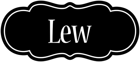 Lew welcome logo