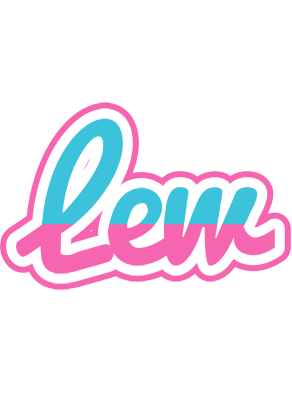 Lew woman logo