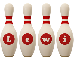 Lewi bowling-pin logo