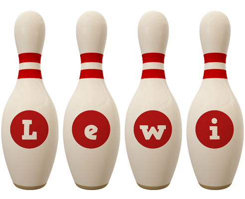 Lewi bowling-pin logo