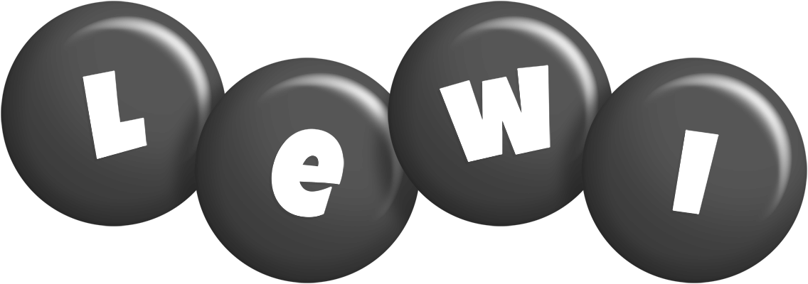 Lewi candy-black logo