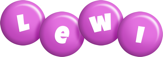 Lewi candy-purple logo