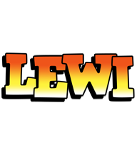 Lewi sunset logo