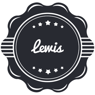 Lewis badge logo