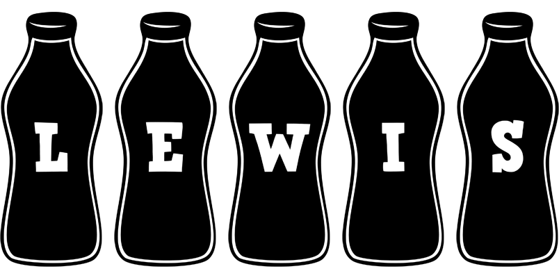 Lewis bottle logo