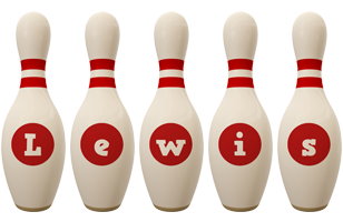 Lewis bowling-pin logo