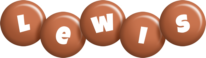 Lewis candy-brown logo