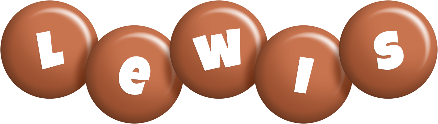 Lewis candy-brown logo