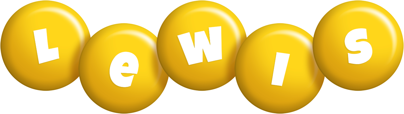 Lewis candy-yellow logo
