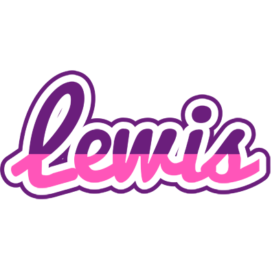 Lewis cheerful logo