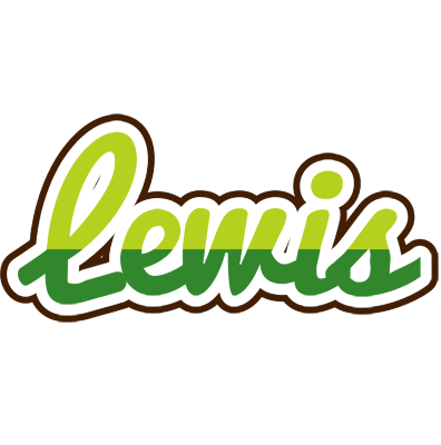 Lewis golfing logo
