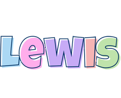 Lewis pastel logo
