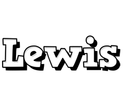 Lewis snowing logo