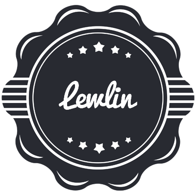 Lewlin badge logo