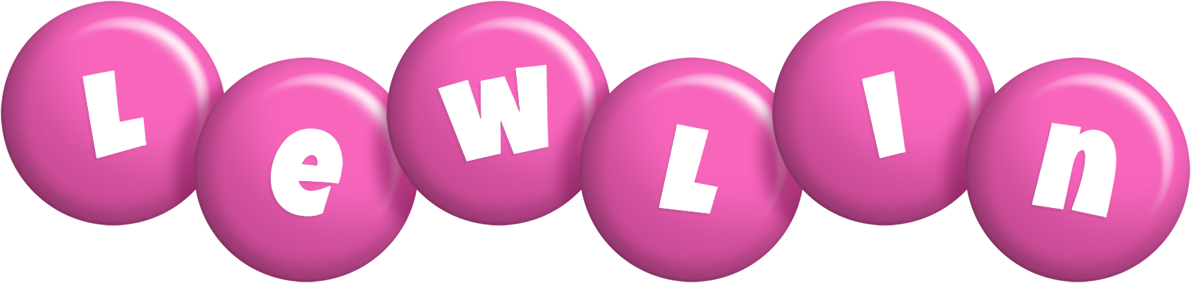 Lewlin candy-pink logo