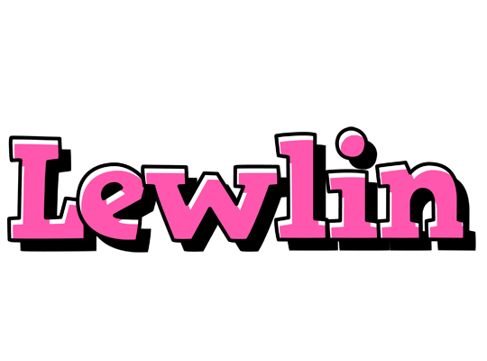 Lewlin girlish logo