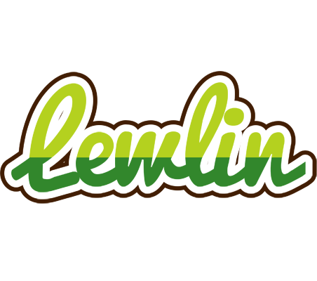 Lewlin golfing logo