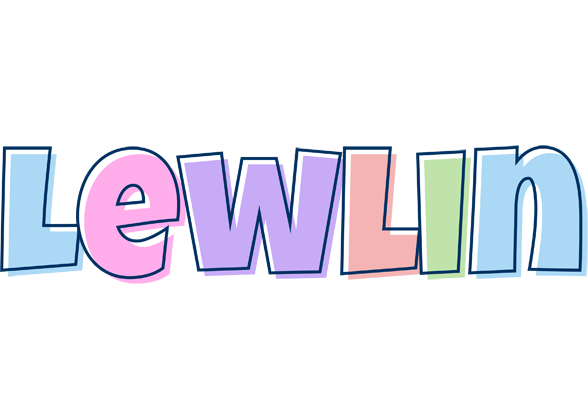 Lewlin pastel logo