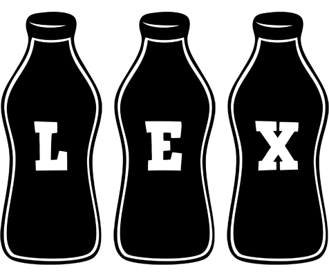Lex bottle logo