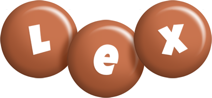 Lex candy-brown logo