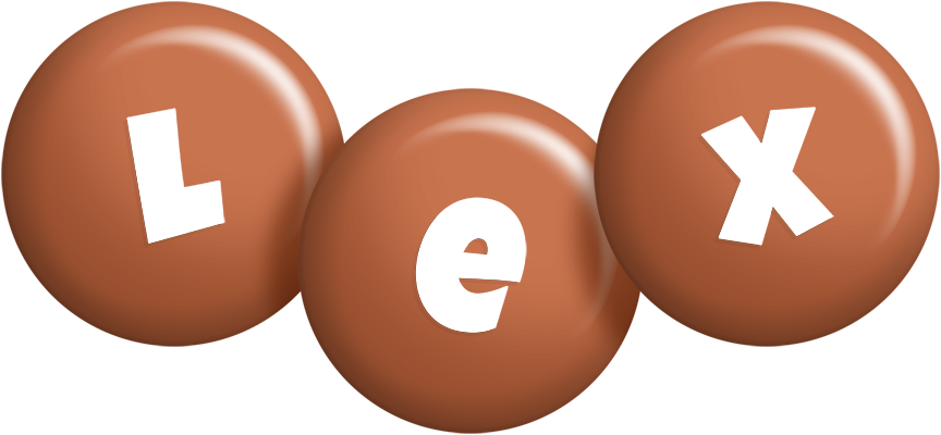 Lex candy-brown logo
