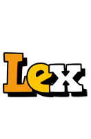 Lex cartoon logo