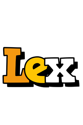 Lex cartoon logo