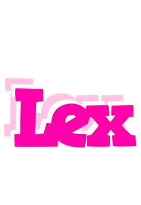Lex dancing logo