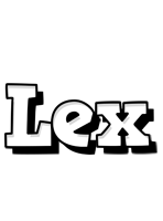 Lex snowing logo