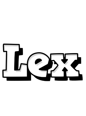 Lex snowing logo