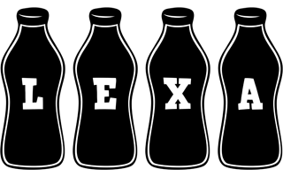 Lexa bottle logo