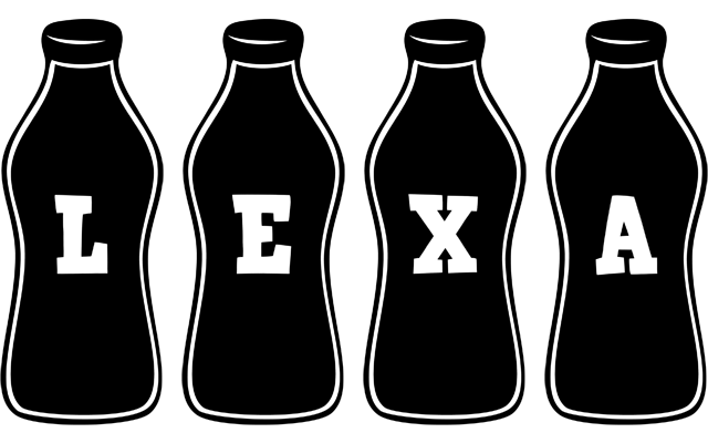 Lexa bottle logo