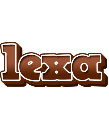 Lexa brownie logo
