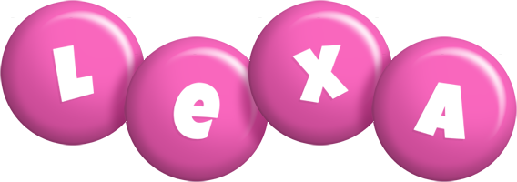 Lexa candy-pink logo