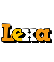 Lexa cartoon logo