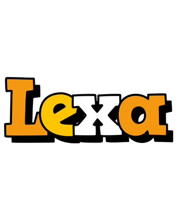 Lexa cartoon logo