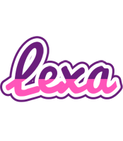 Lexa cheerful logo