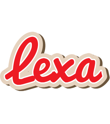 Lexa chocolate logo