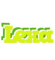 Lexa citrus logo