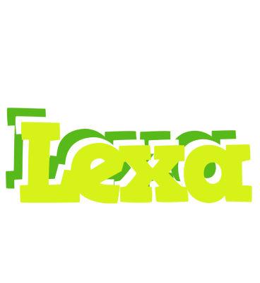 Lexa citrus logo
