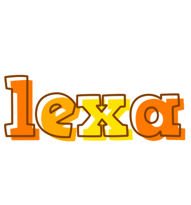 Lexa desert logo