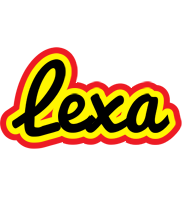 Lexa flaming logo