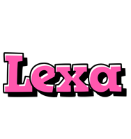 Lexa girlish logo