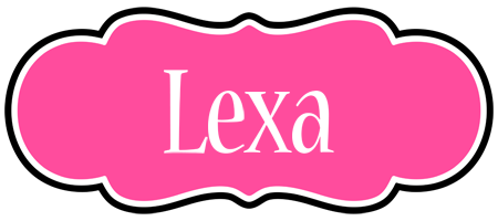 Lexa invitation logo