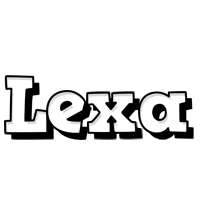 Lexa snowing logo