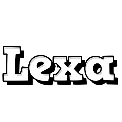 Lexa snowing logo