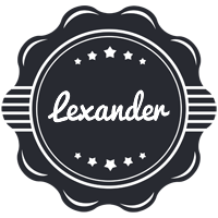 Lexander badge logo