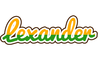 Lexander banana logo