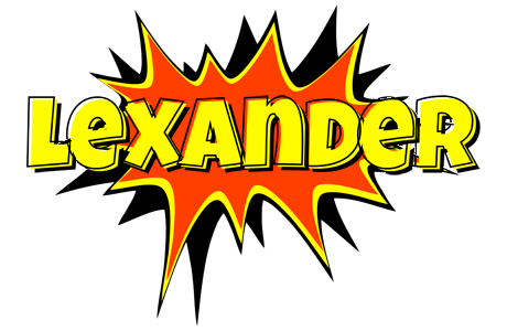 Lexander bazinga logo