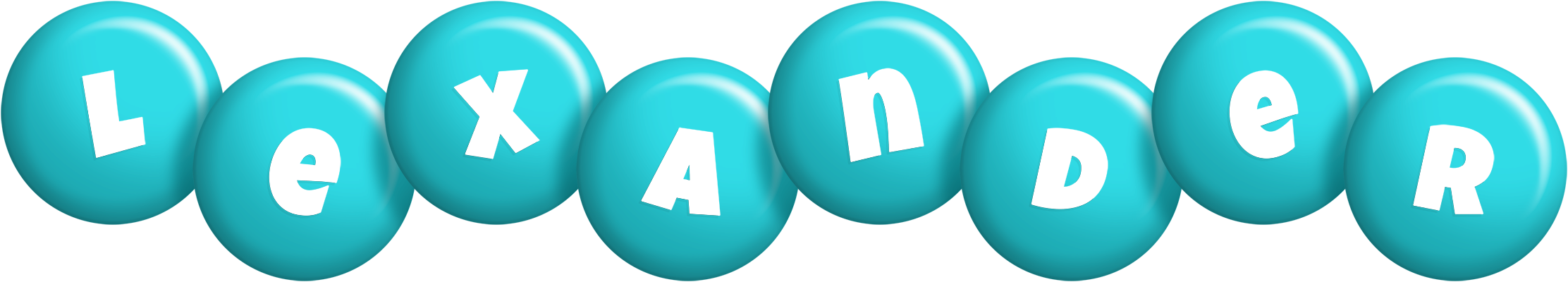 Lexander candy-azur logo